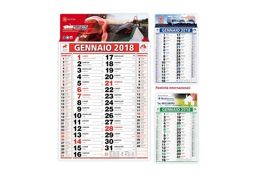 Stampa Calendari da parete Personalizzati Milano - Calendari Aziendali da  Parete Milano - Stampa Calendari Muro Milano